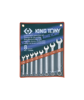 ΓΕΡΜΑΝΟΠΟΛΥΓΩΝΑ 10-22mm KING TONY 1208MR (Σετ 8 τεμ.)